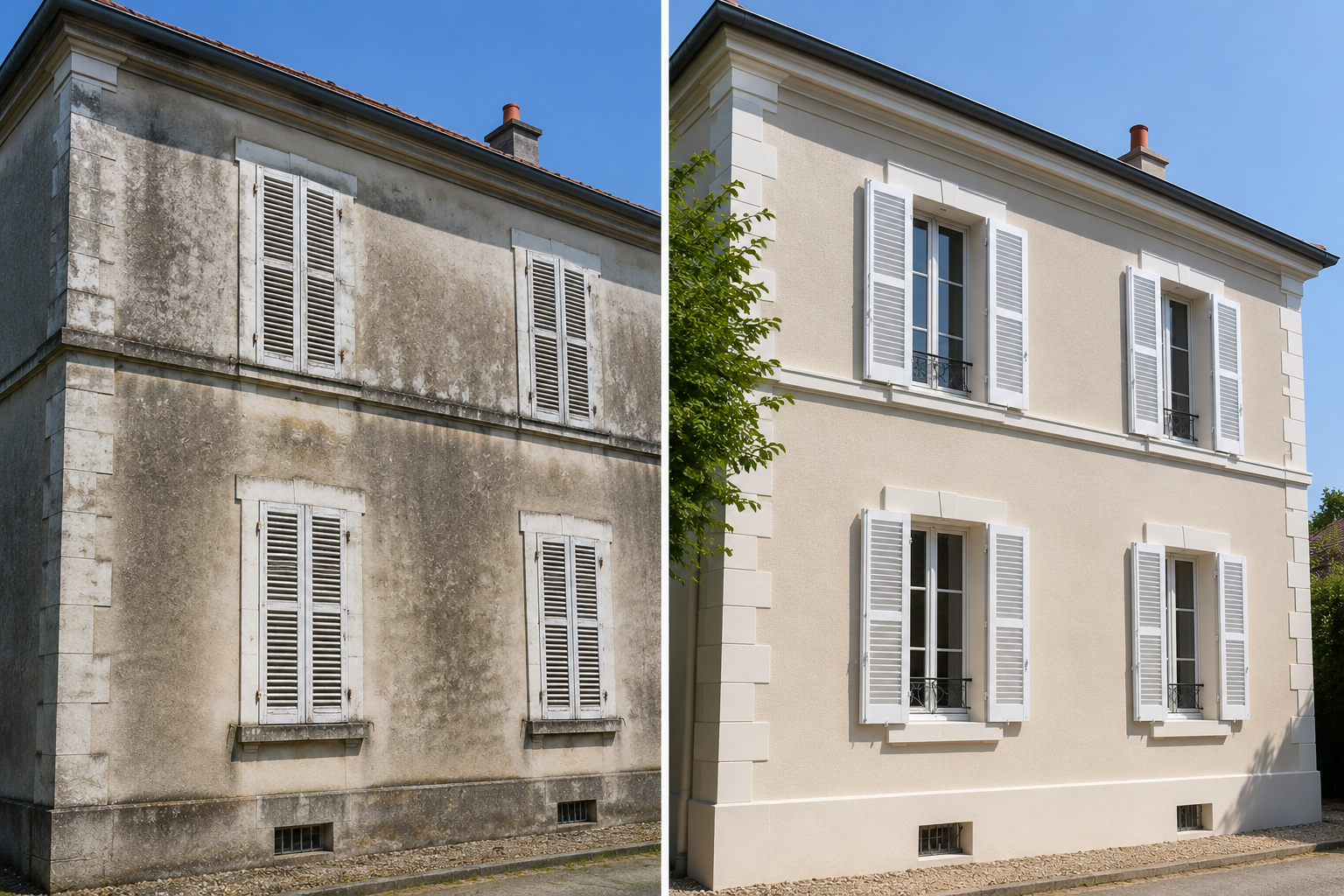 Ravalement de façade - LDS Batiment
